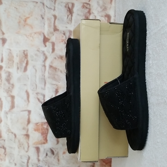 New Michael Kors Janis Slide Sandals - Picture 6 of 11